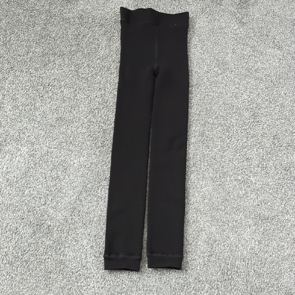 Lemon Black High-Waisted Leggings